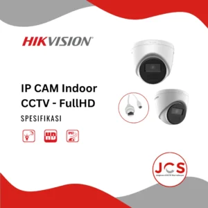IP CAMERA HIKVISION INDOOR TURRET - 2MP FULL HD